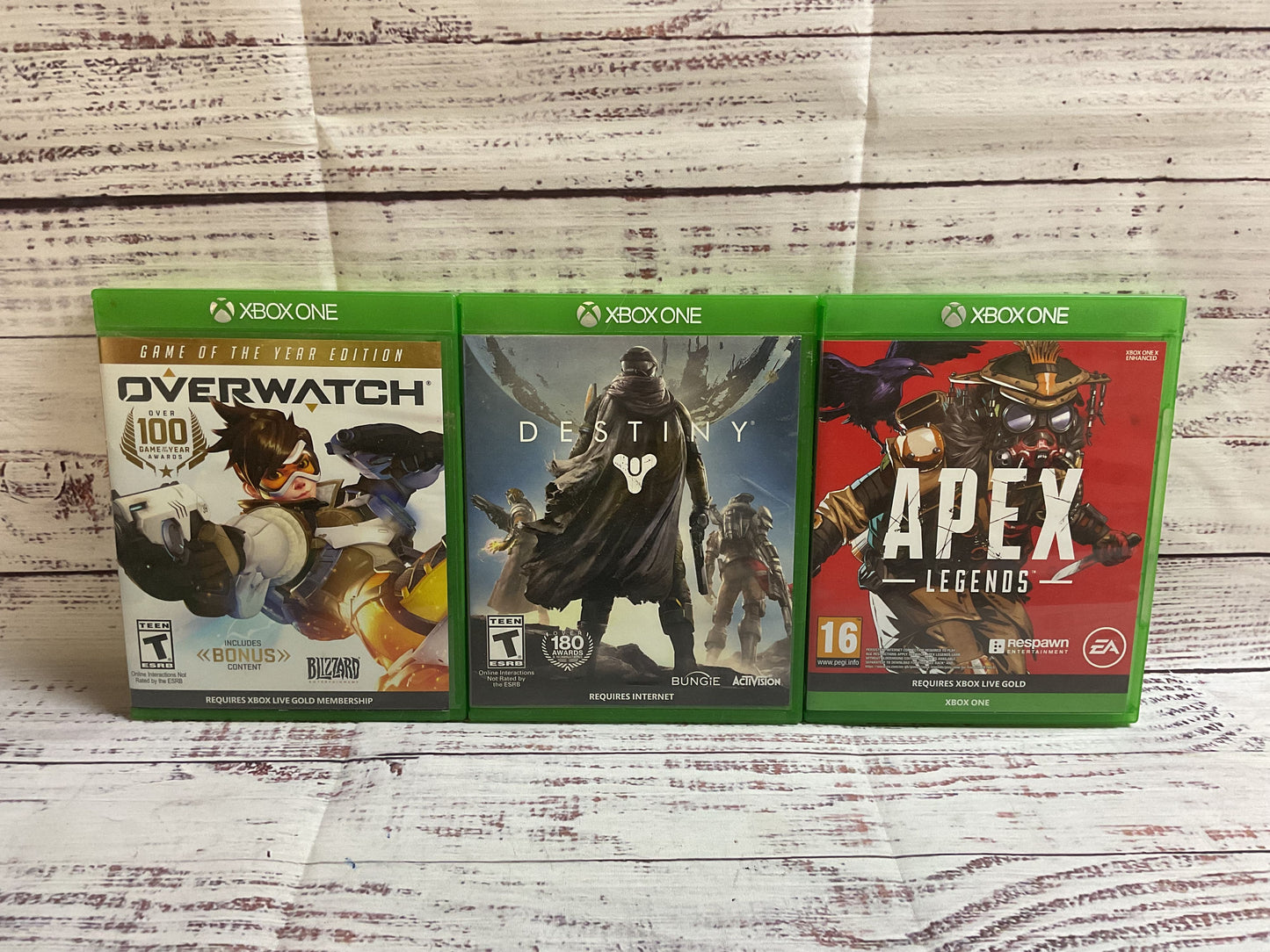 XBox One Lot of 6 Games in Cases