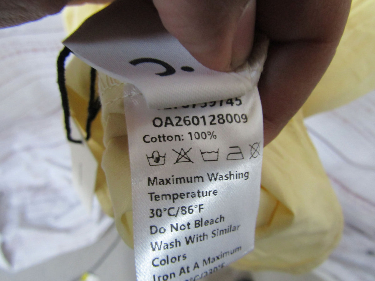 Commense Women's Yellow Dress Size XL