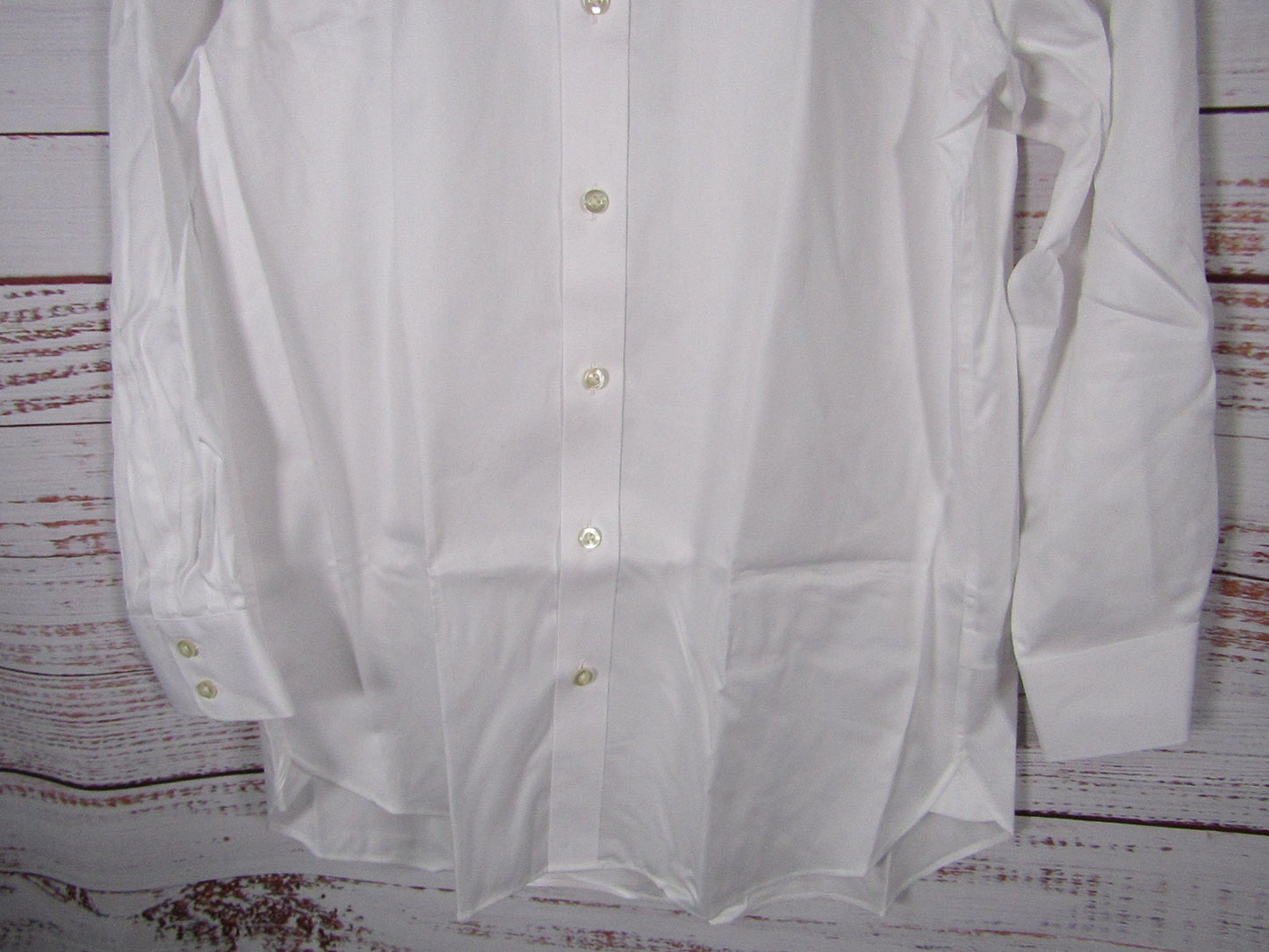Charles Tyrwhitt White Egyptian Cotton Twill Classic Fit Shirt Size 15.5 / 33in