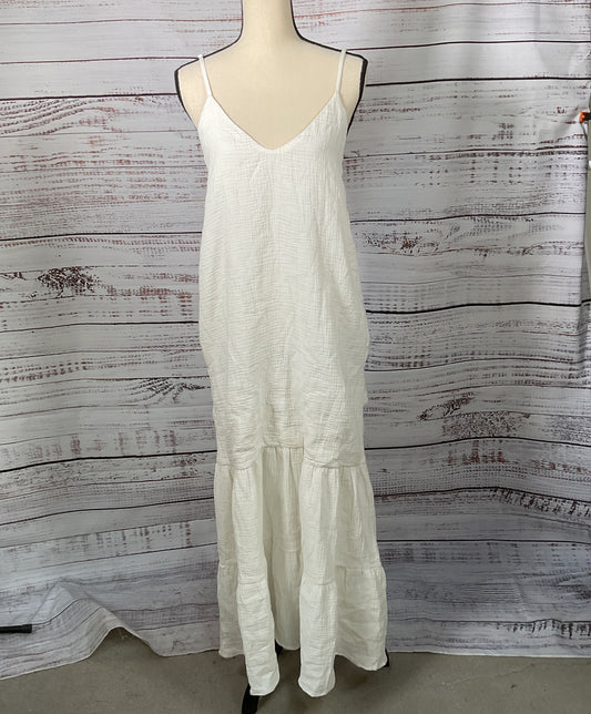 NWT Women's Pexioto White Casual Dress Size M Retail $158
