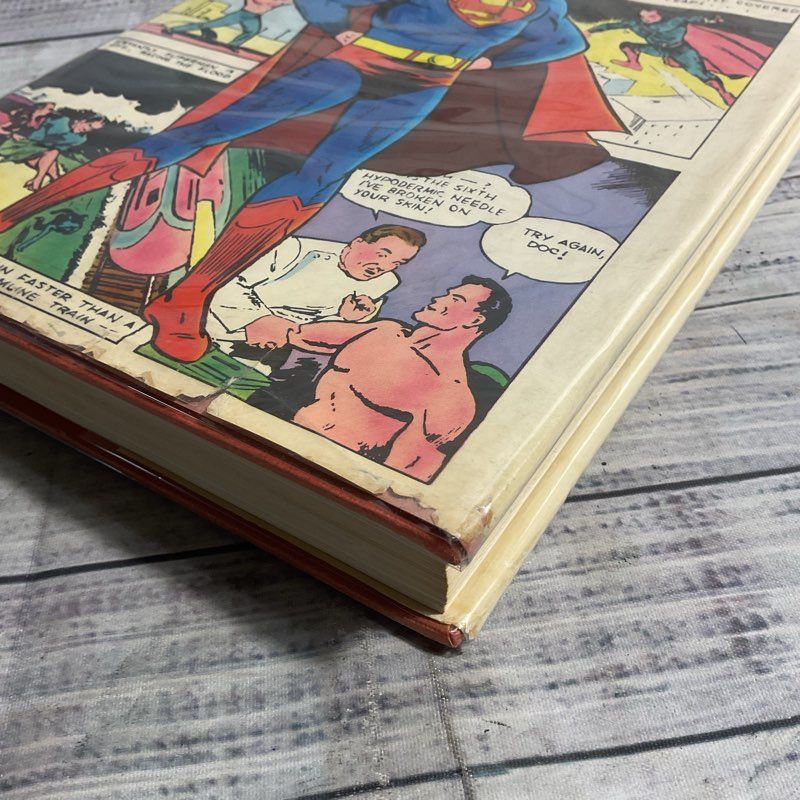 VTG. Superman From The 30s To The 70s Hardcover Dc Comics Graphic Novel 1971