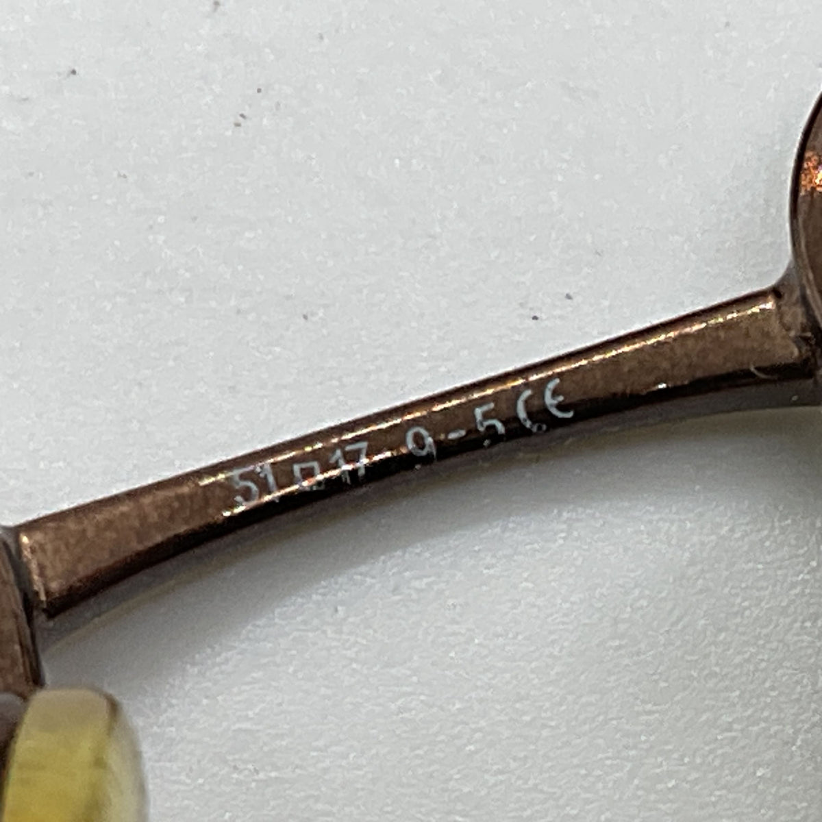 GUCCI GG2844 Unisex Brown Gold Tone Logo Eyeglasses- 51[ ]17 135 (FRAMES ONLY)