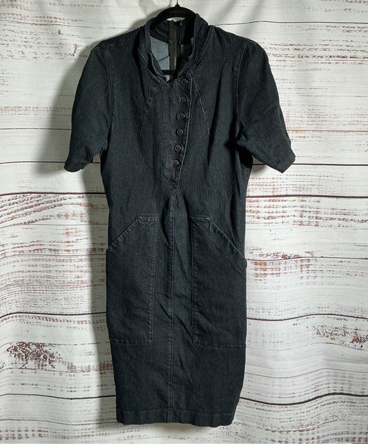 Women's Prairie Underground Black Denim Casual Dress Size L