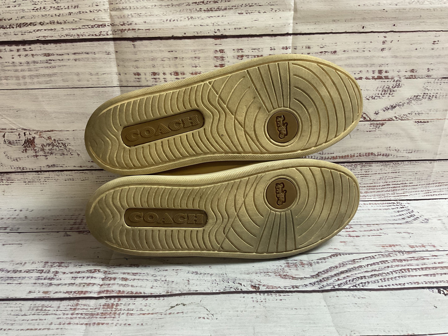 Coach White Sneaker Shoe Women 8B