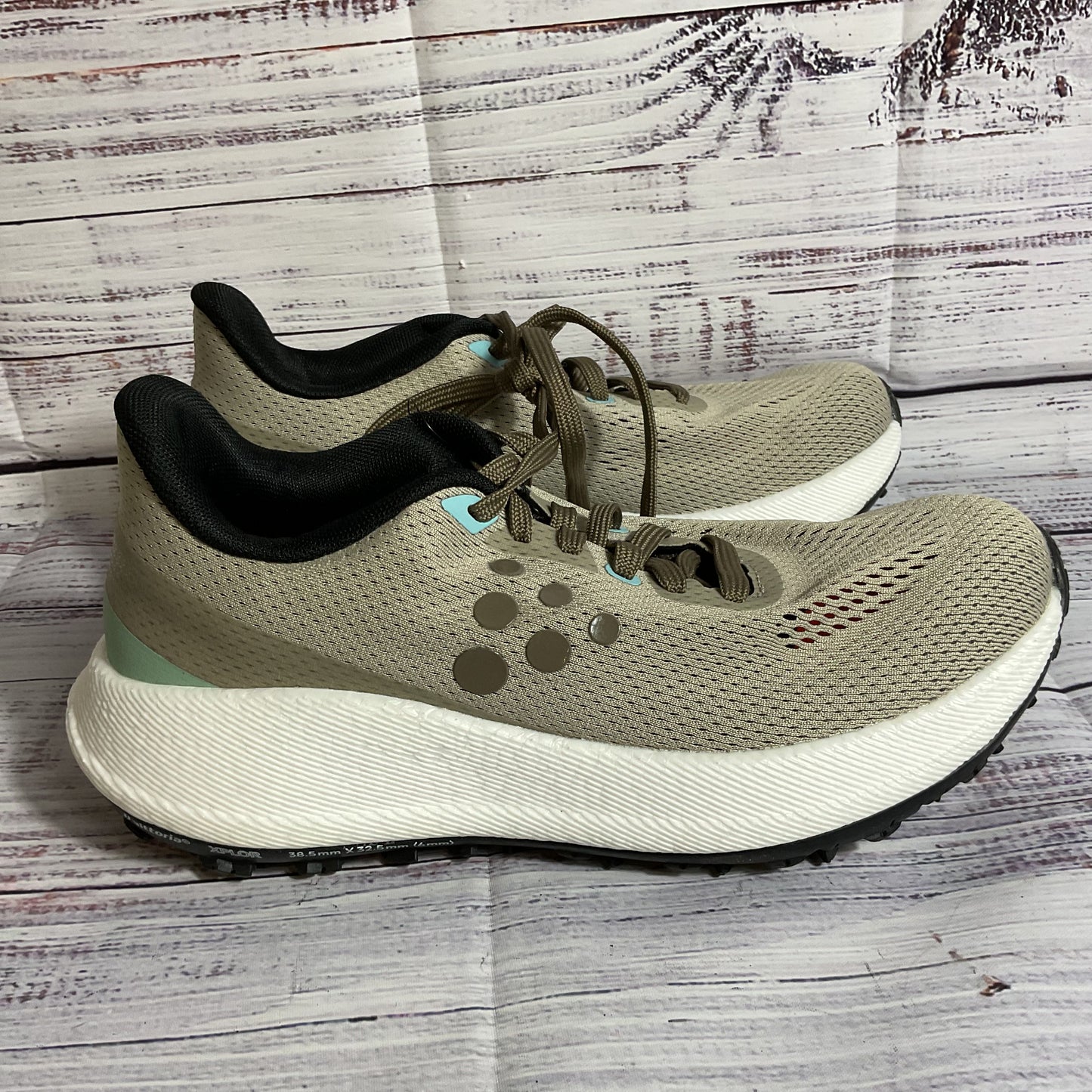 VITTORIA X CRAFT Women's Taupe Explor Sneakers- SEE MEASUREMENTS