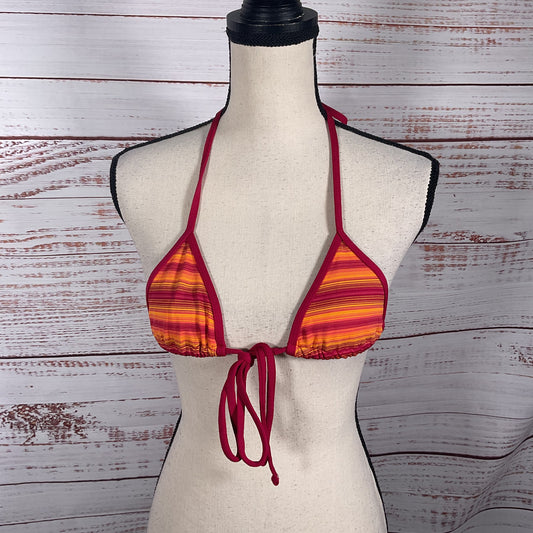 Frankie's Bikinis Coastal Micro Space Dyed Bikini Top - Size S New W/ Tags