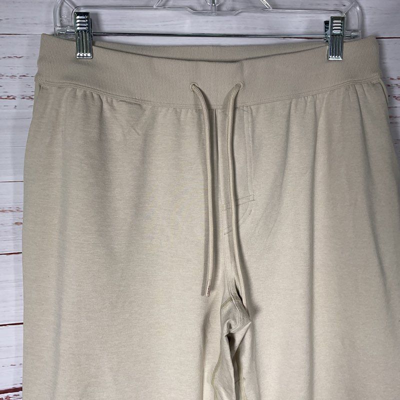 Vuori Beige Drawstring Tech Jogger Sweat Pants - Size M