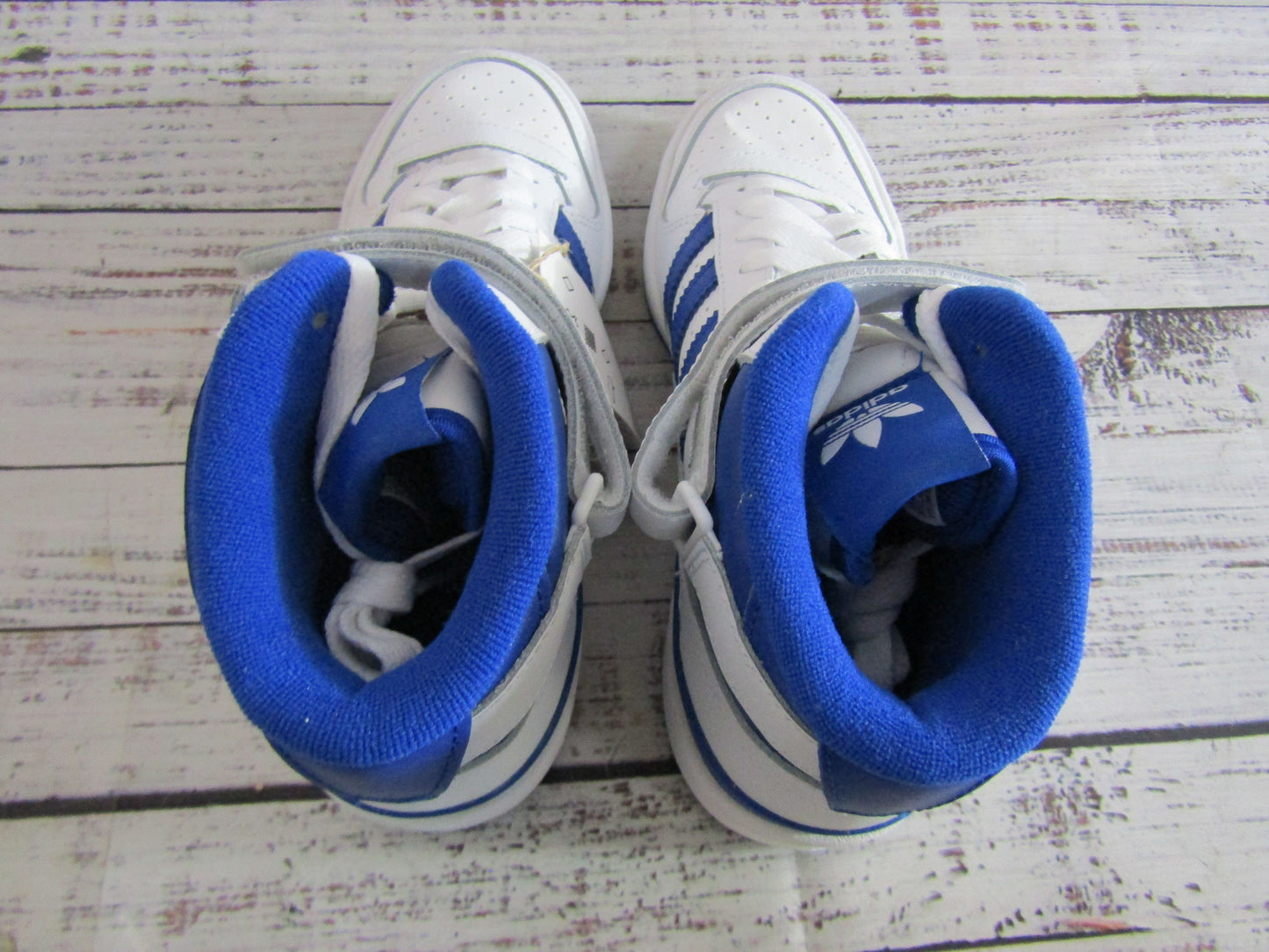 Adidas Forum Mid Men's Royal Blue White Mid Top Sneakers Size 6 FY4976