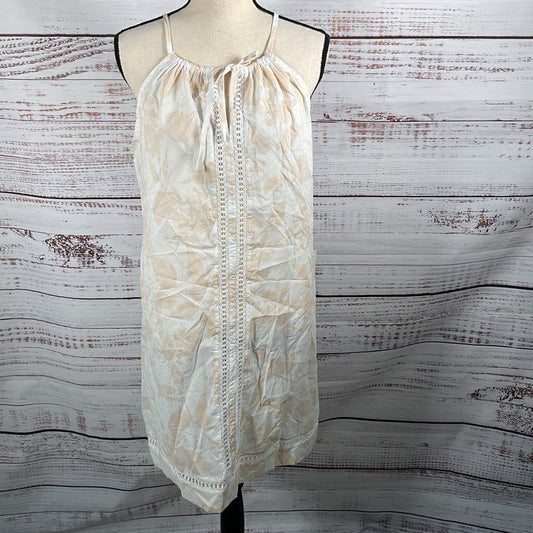 NWT HAVEN WELL WITHIN Women's Crochet 100% Cotton Pajama Dress- SZ M