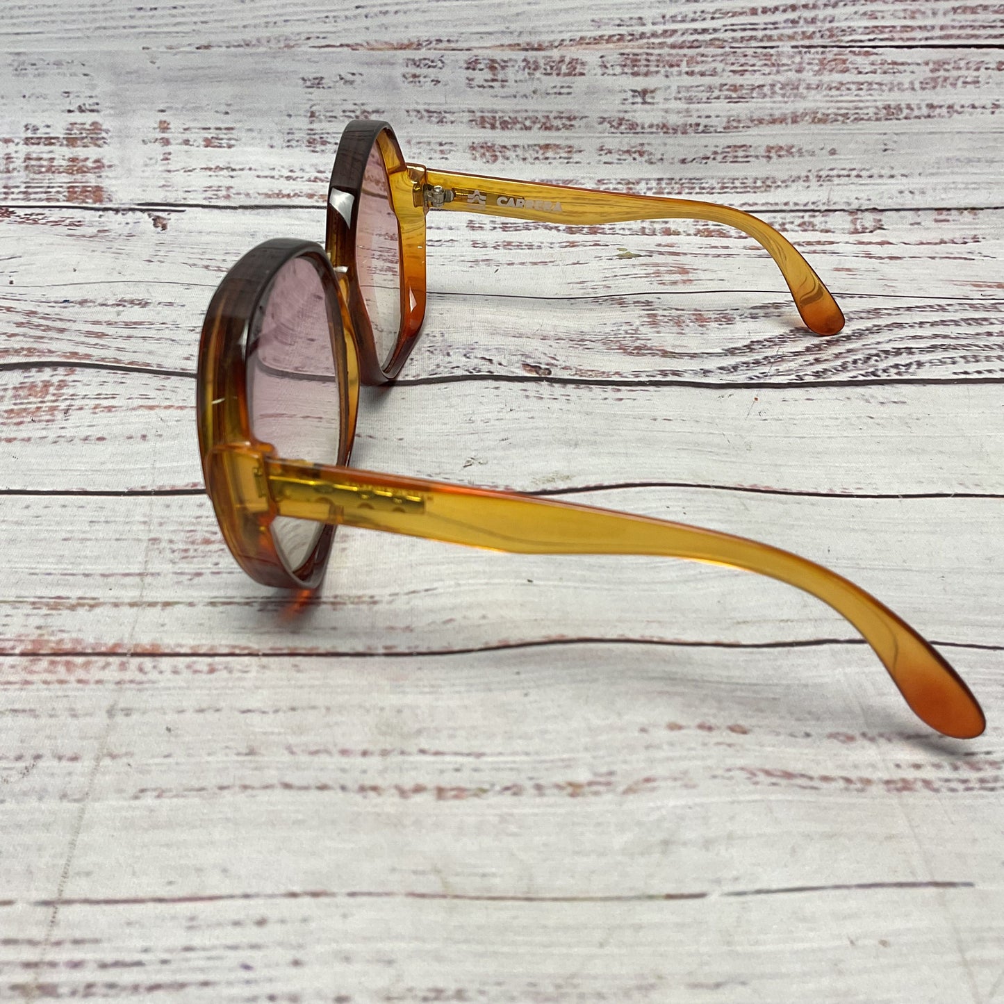 Carrera Optyl 1112-30 Yellow Amber Colored Glasses Frames Only*