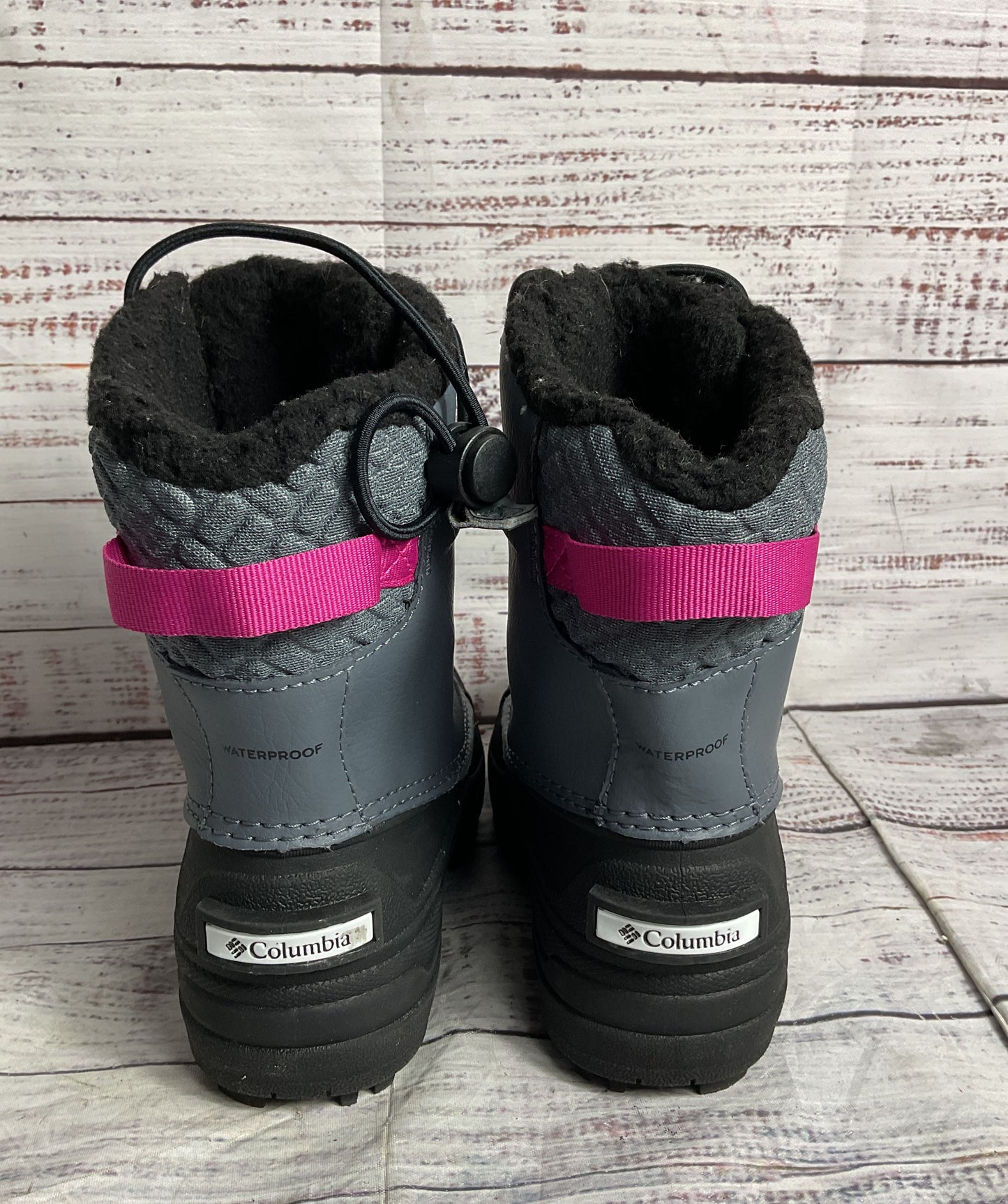 Columbia Bugaboot Celsius Snow Boots Gray Kids 12
