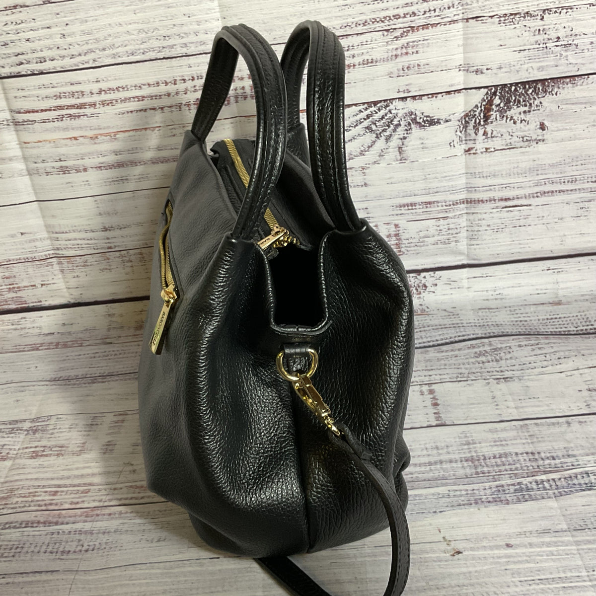 BARONCELLI Women's Black Crossbody/Handbag Purse
