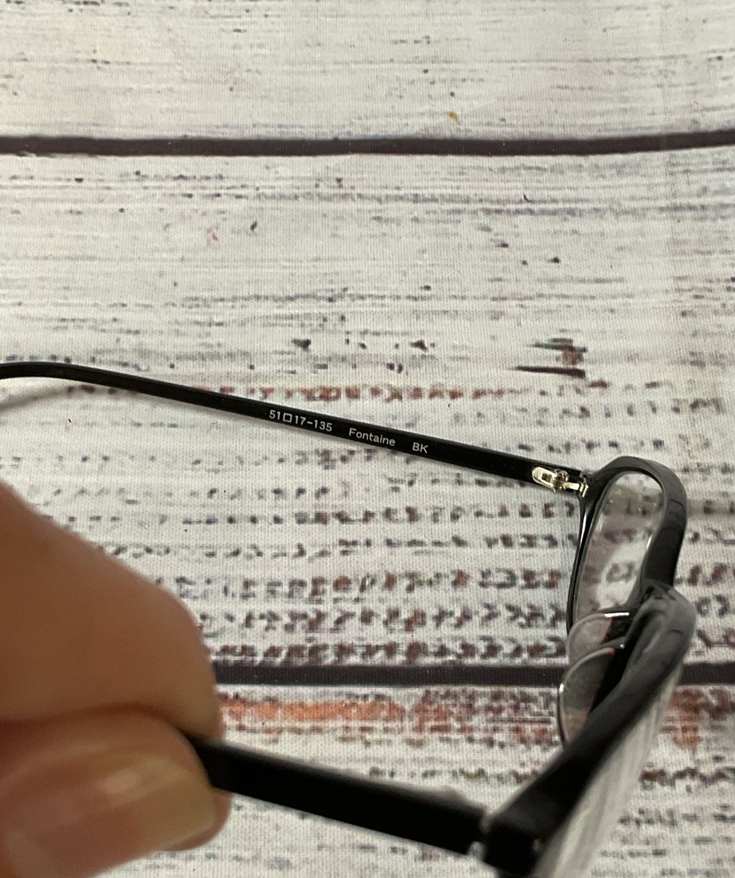Oliver Peoples Fontaine Black Eyeglasses Frames - Size 135 Japan