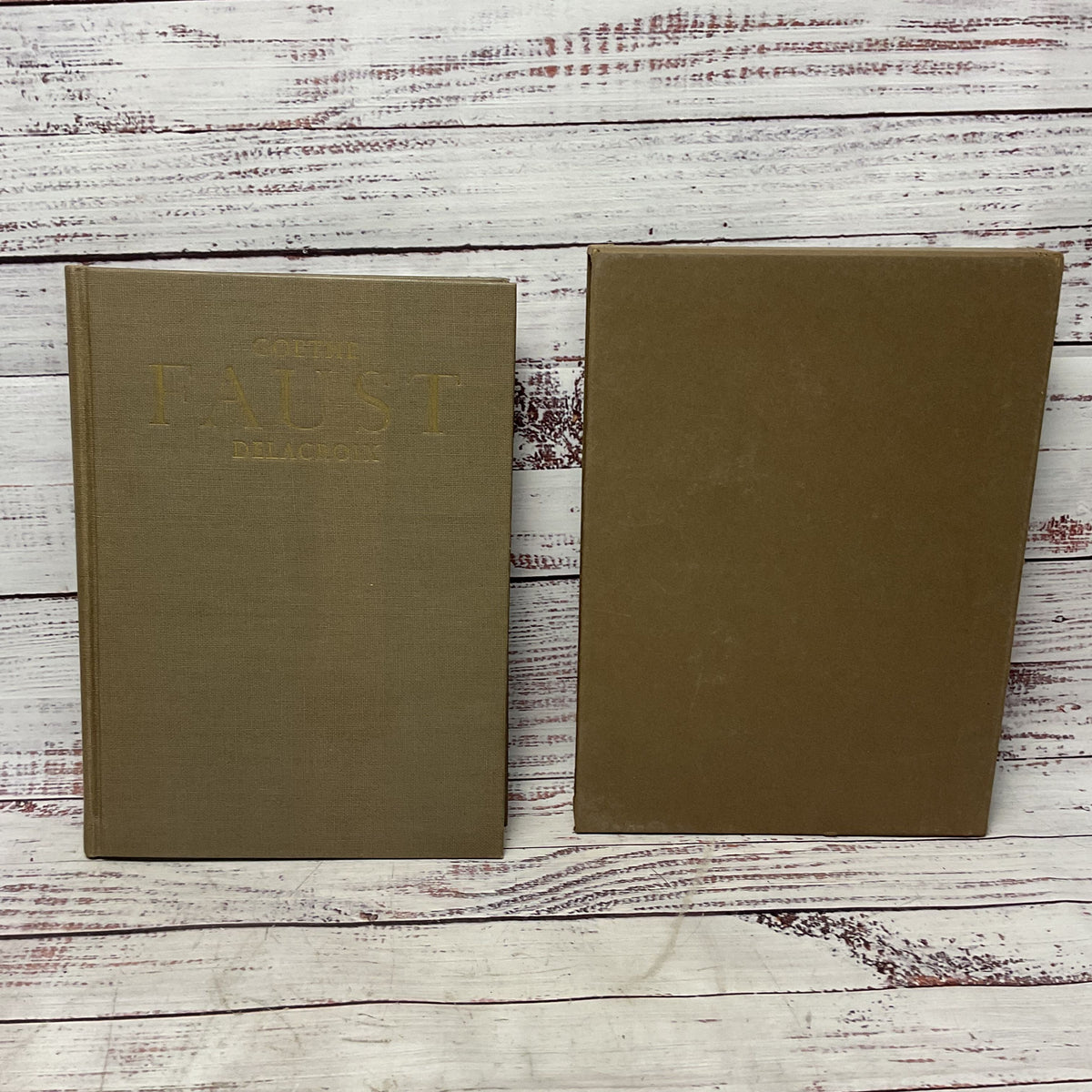 Heritage Press Faust By Johann Wolfgang Von Goethe Hardcover Slipcase
