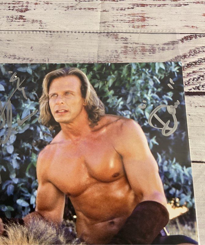 Marc Singer Autograph The Beastmaster Photo 8x10 Signed