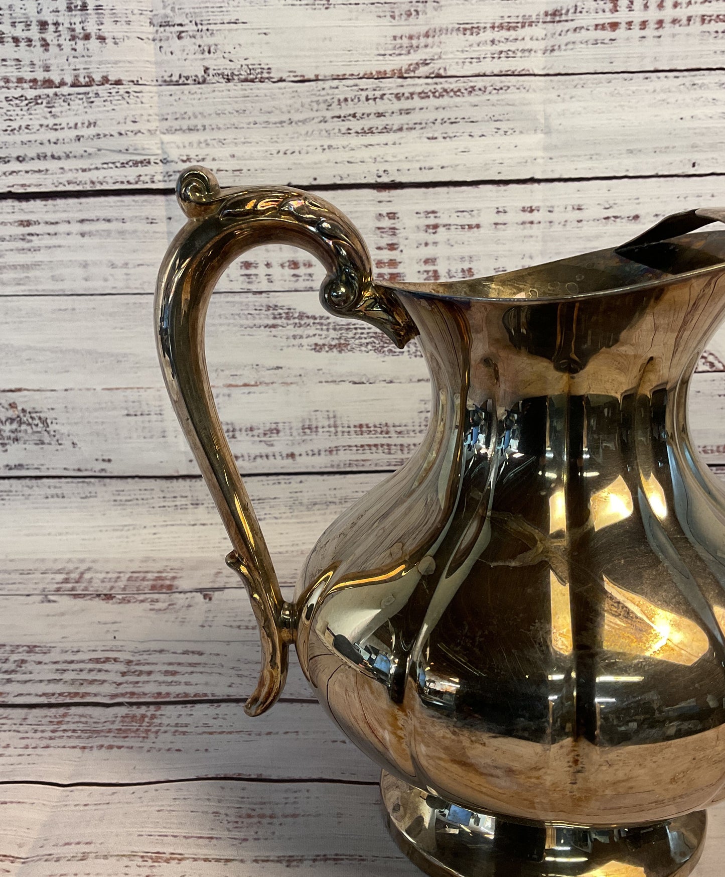 Vintage Silver-Plated Pitcher