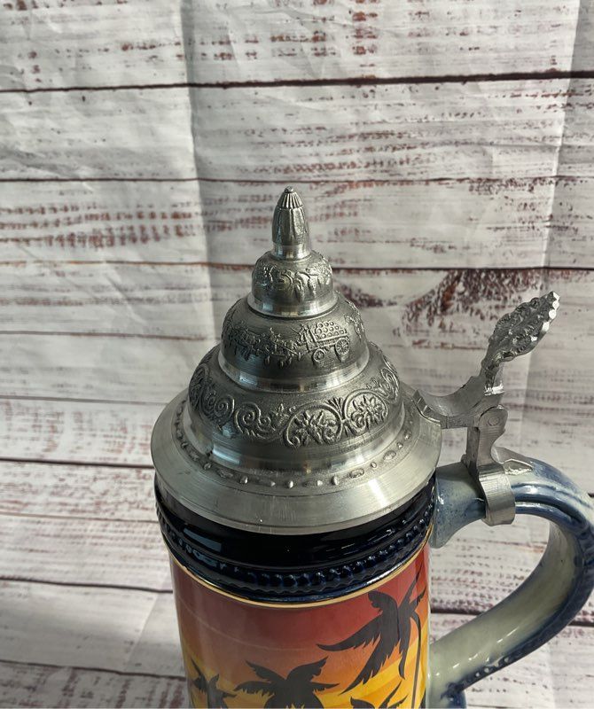 NEW Original King German Stein Tropical Skiing Made In Germany