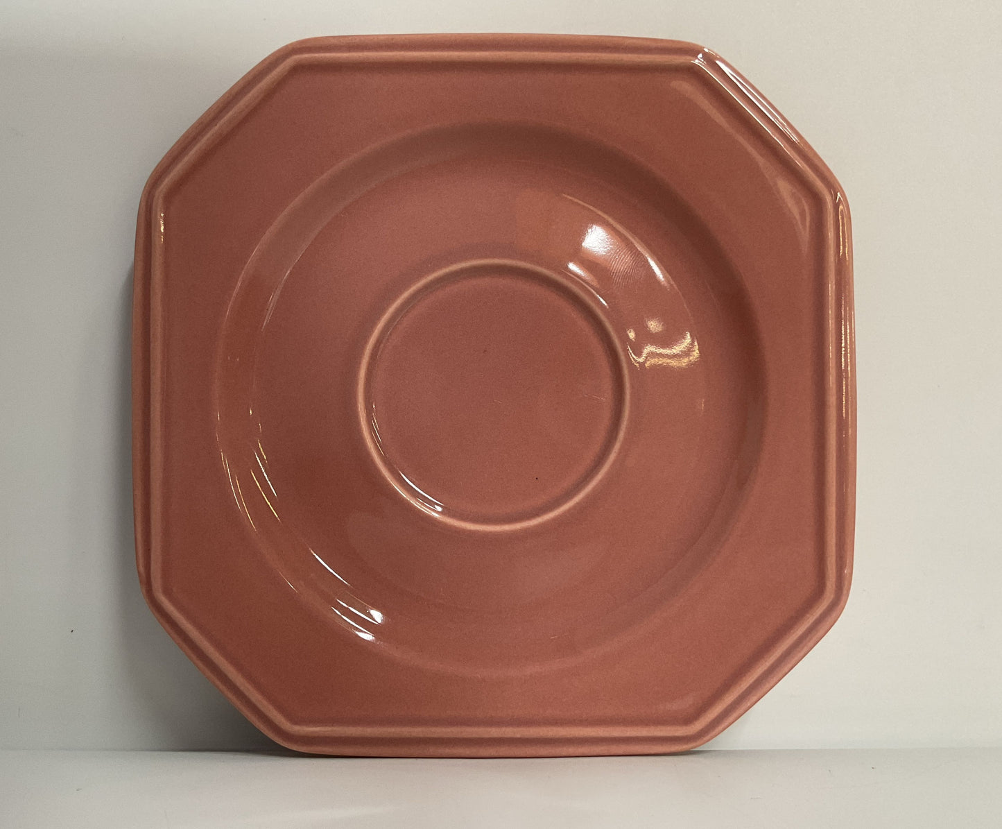 Mikasa English Chintz Rose Gray Saucer Plates Set of 6