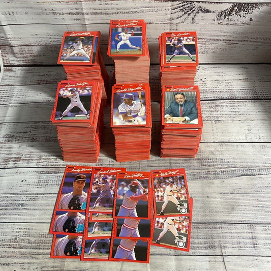 Lot Of 1500+ Vintage 1991 Donruss Baseball Trading Cards