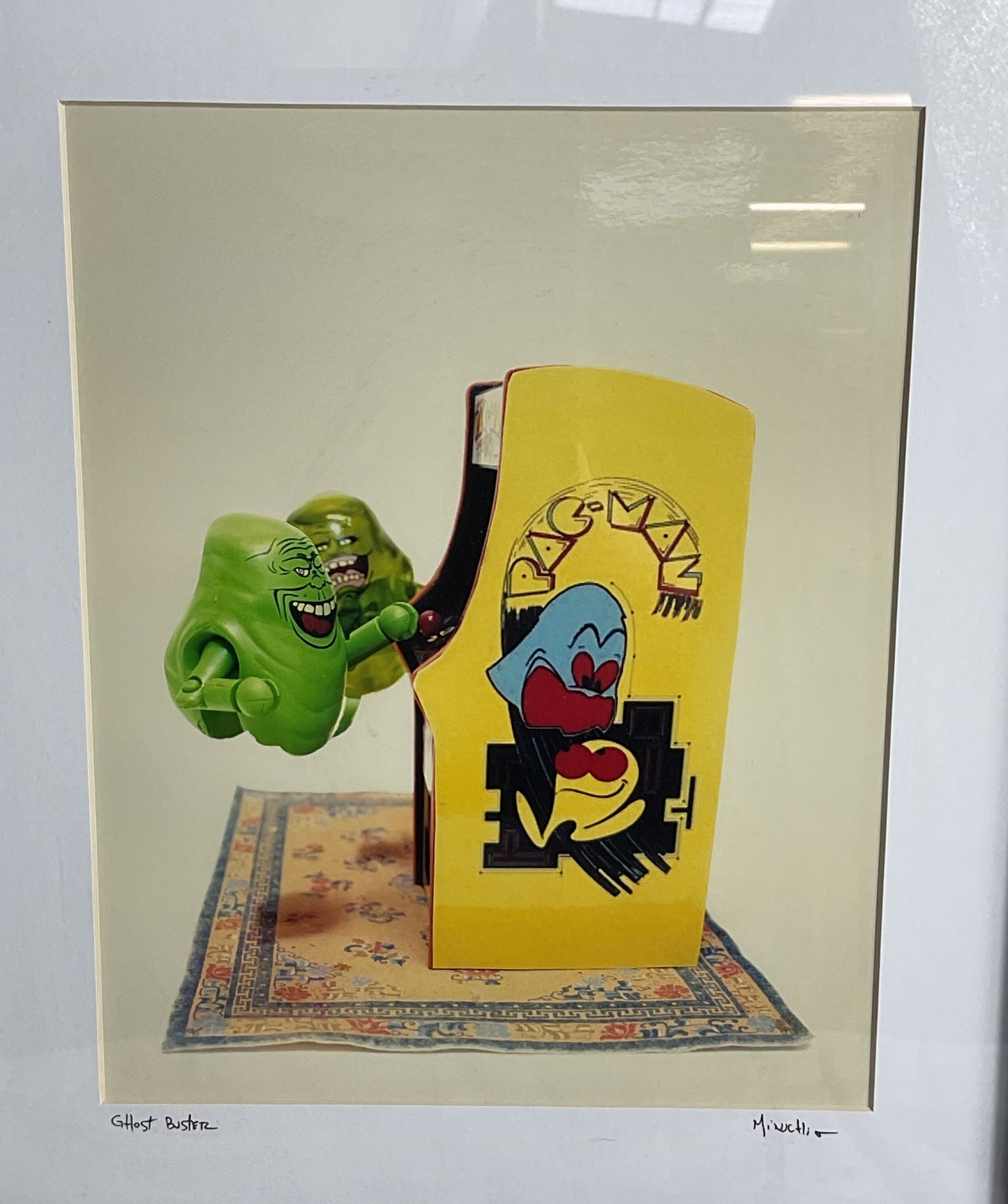 Ghost Buster Framed Signed Lithograph Print