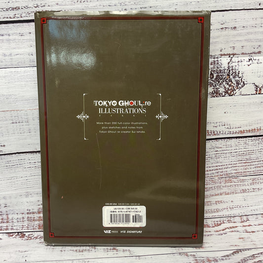 Tokyo Ghoul Re Illustrations Art Book Zakki Hard Cover