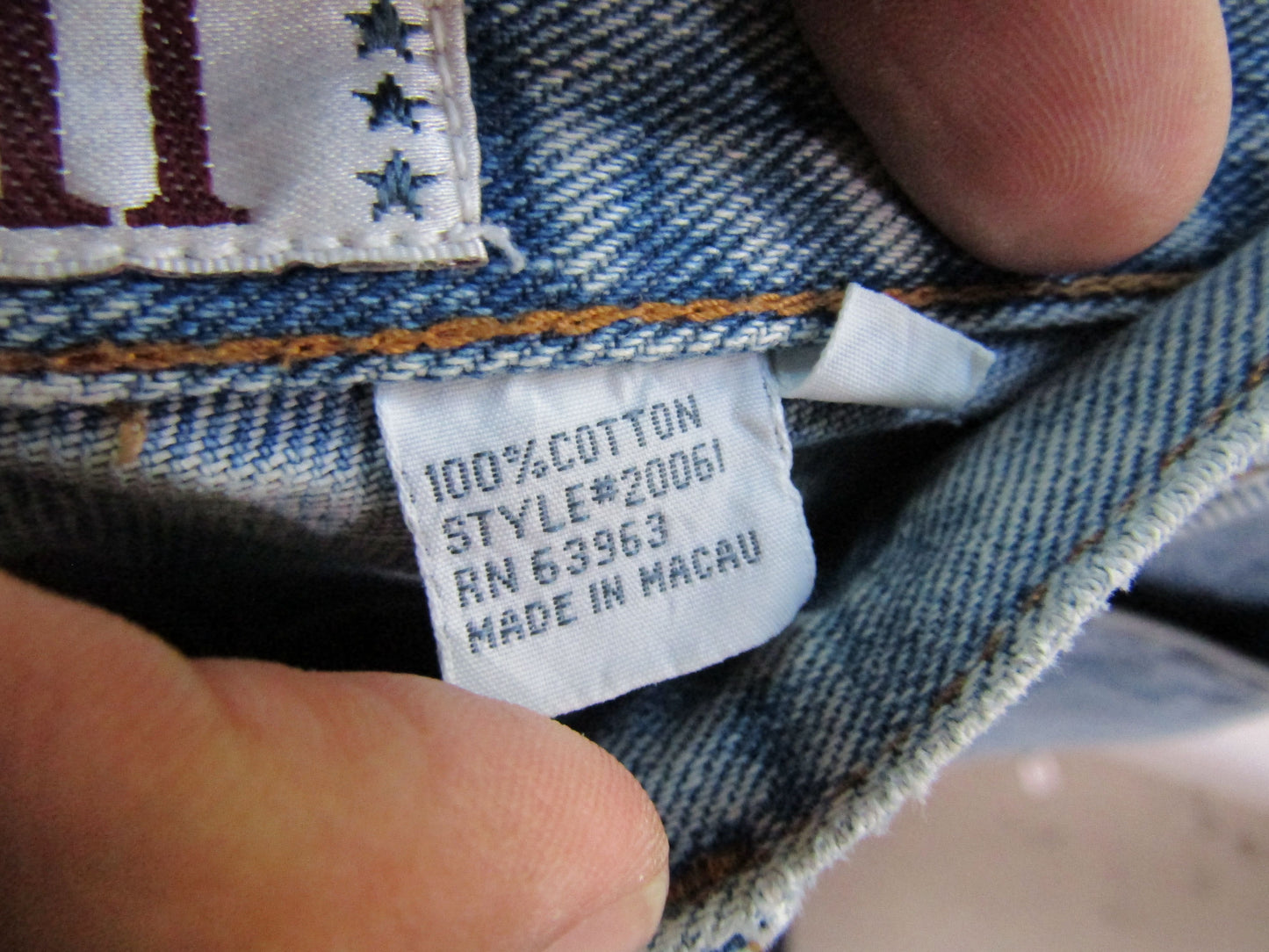 Vintage Ami Women's Blue Jeans Size 8 R