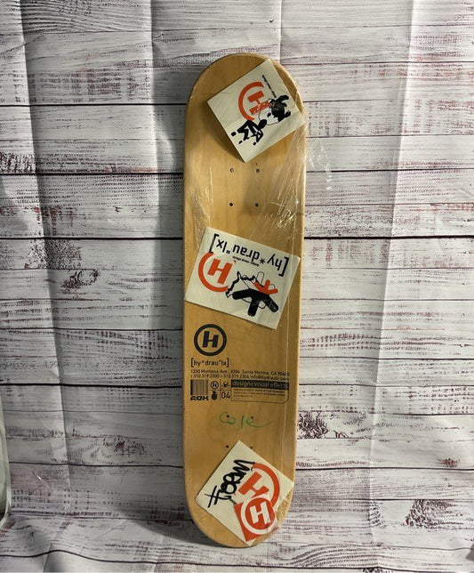 NEW Hydraulx Design + Visual Effects Wooden Deck Skateboard