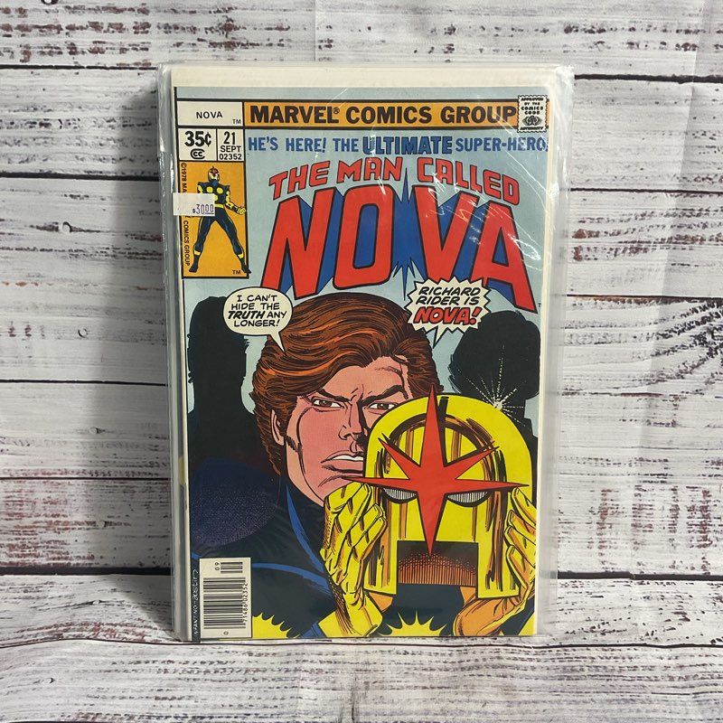 Lot Of 7 Vtg. Man Called Nova Marvel Comics 3 5 11 16 20 21 Ungraded