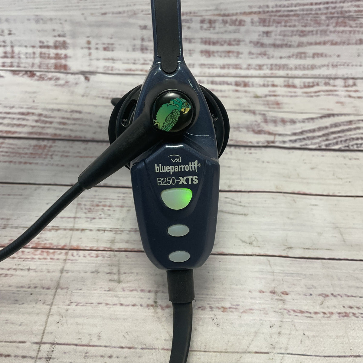 BlueParrott B250-XTS Bluetooth Noise-Canceling Headset Turns On