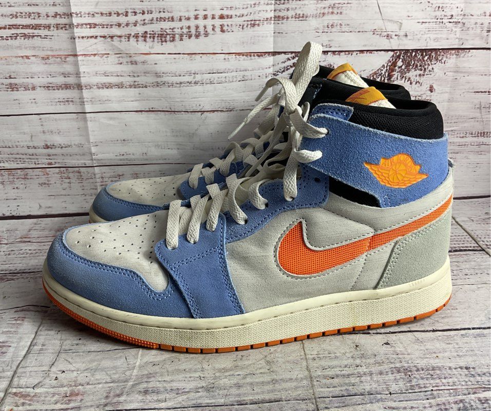 Nike Air Jordan 1 High Zoom Comfort 2 Sneakers Royal Pulse Alpha Orange 9