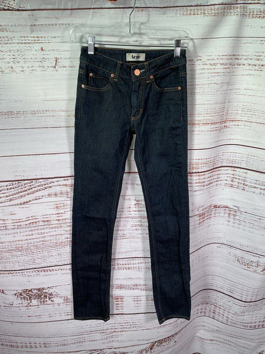 ACNE STUDIOS Women's Indigo Denim Jeans Size 25