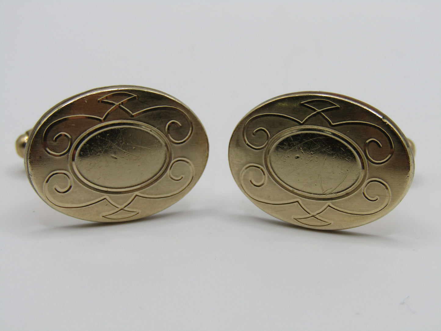 Set of 2 Vintage 12k & 14k Gold Filled Cufflinks