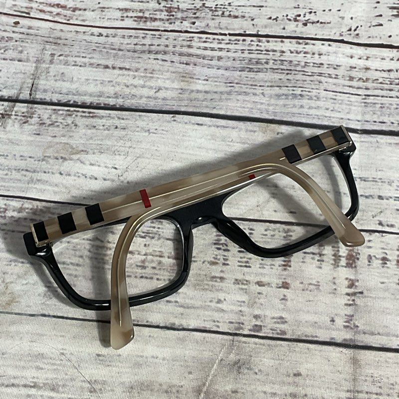 Burberry B2226 3600 Black/Gray Eyeglasses - Size 55-18-145 *FRAME ONLY*