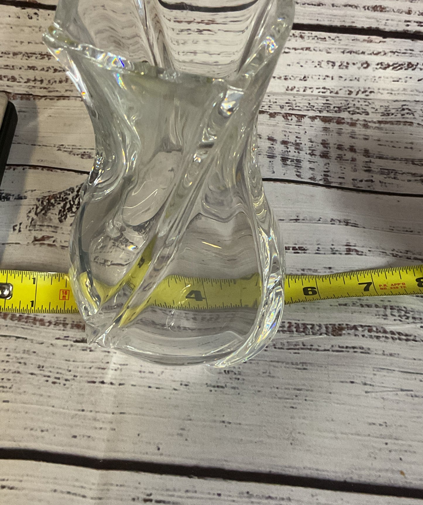 Baccarat France Crystal Mini Vase 6"