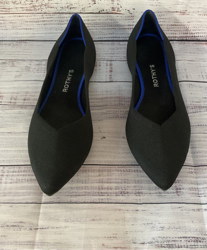 Women's Rothys Black Slip-On Size 12