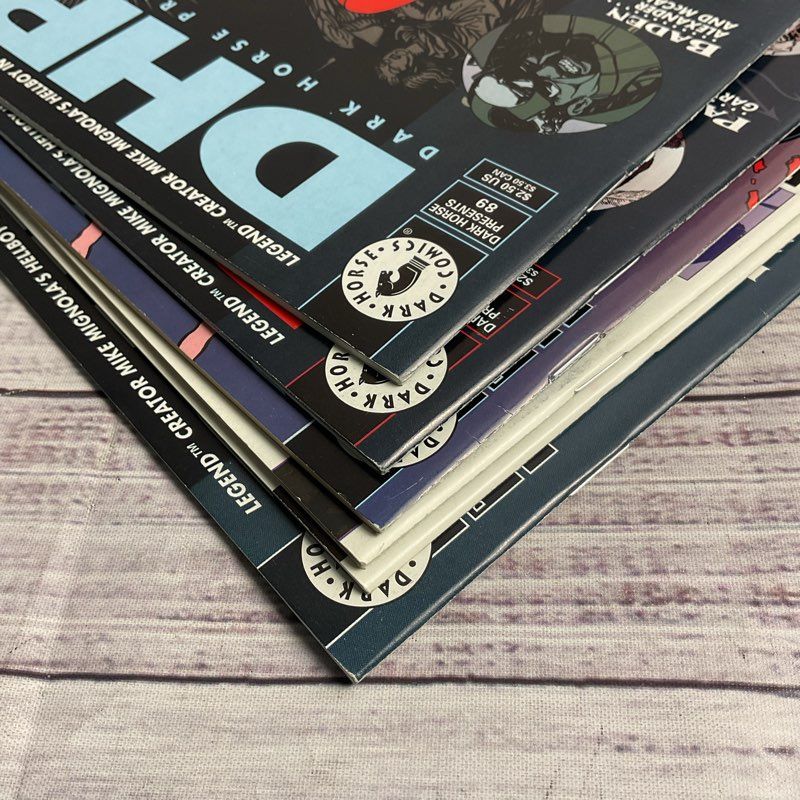 Dark Horse Presents Dhp 6 Pc. Mixed Comic Lot (Hellboy, Trout, 100)