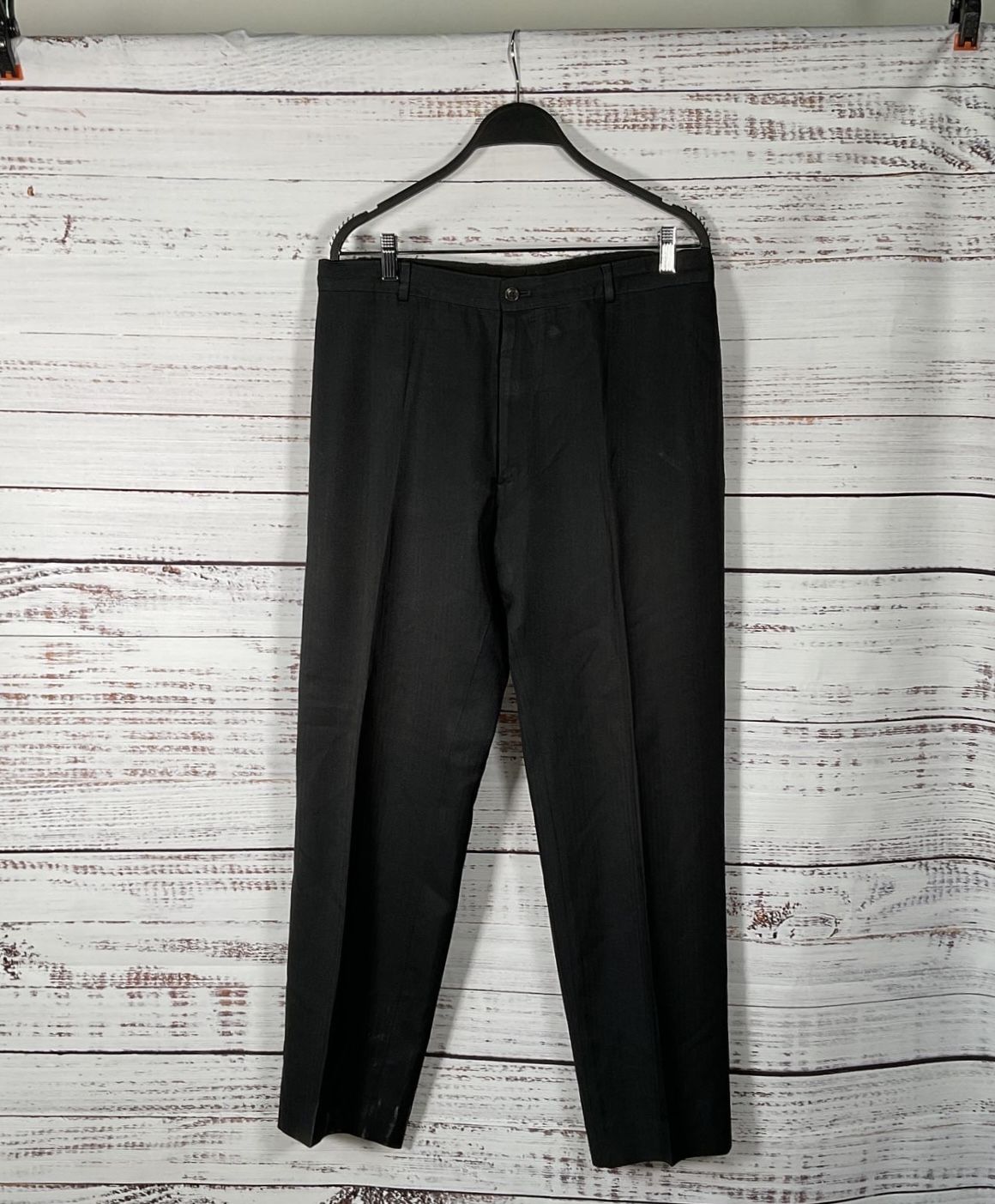 Armani Collezioni Black Men's Italian Sports Coat and Pants Set -Size 44 Regular