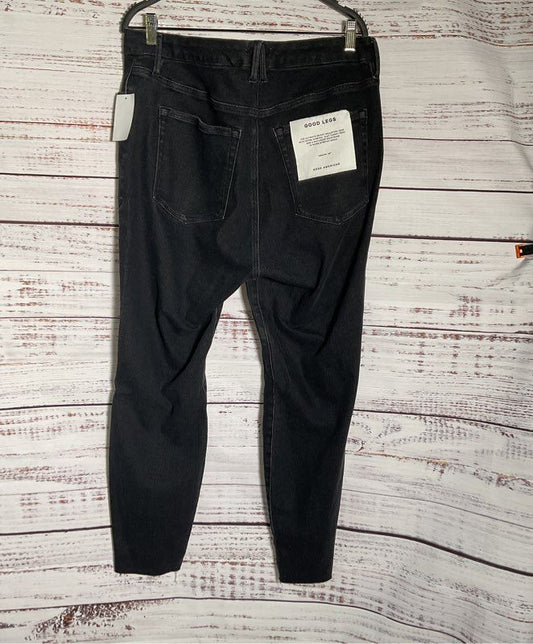 NWT Women's Good American Black Jeans Size 16