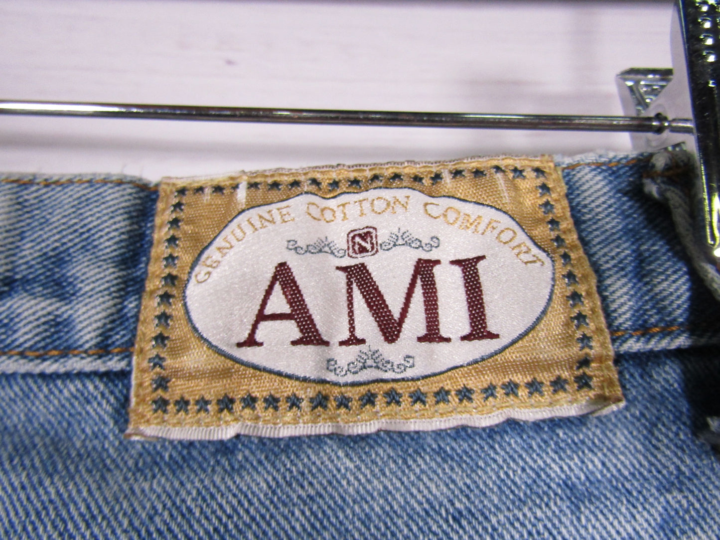 Vintage Ami Women's Blue Jeans Size 8 R