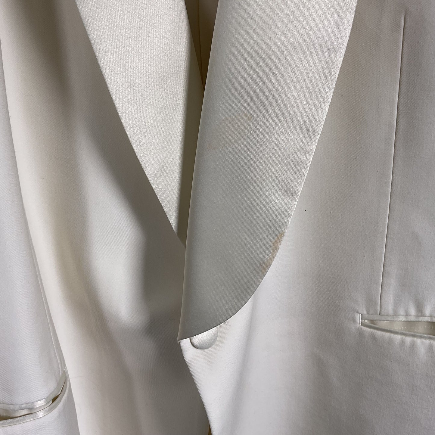 Tommy Hilfigure White Shawl Collar Tuxedo Blazer Jacket - Size 46R US 56R IT