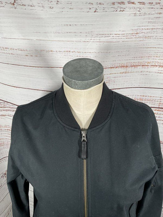 Everlane The Bomber Jacket Uniform Men’s Black Size M Full Zip Utility Pockets
