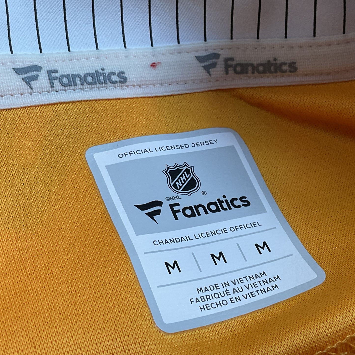 FANATICS Nashville Predators Sabban Jersey- SZ M