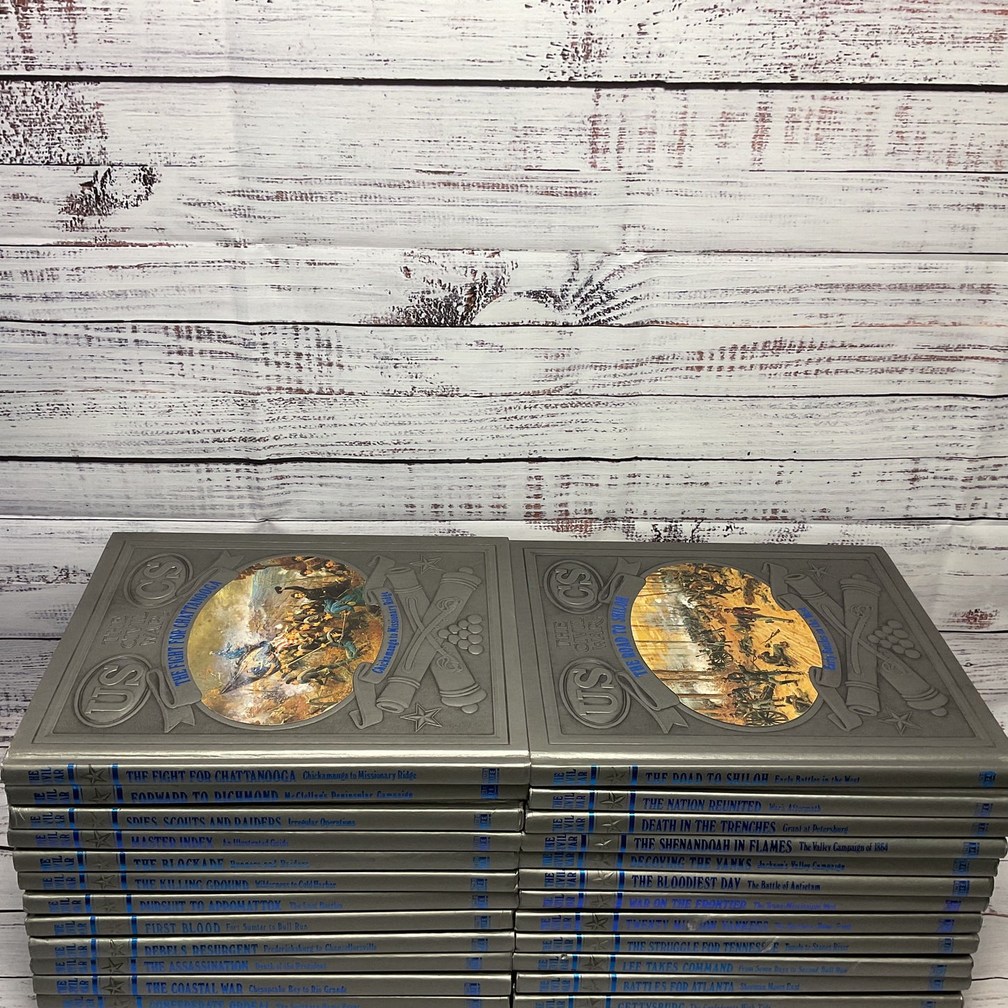 Time Life Books Civil War 28 Volumes Hard Cover Books Set Complete 1984