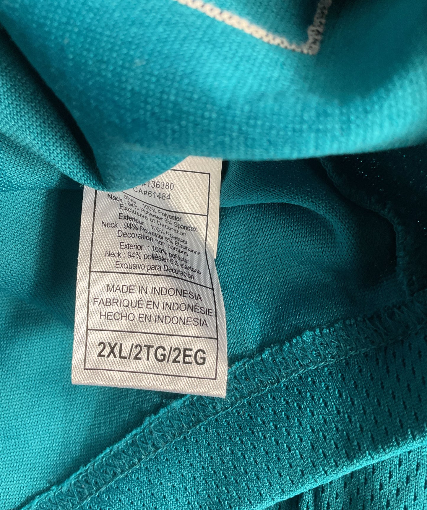 Fanatics LeBanc San Jose Sharks Breakaway Home Jersey Teal 2XL