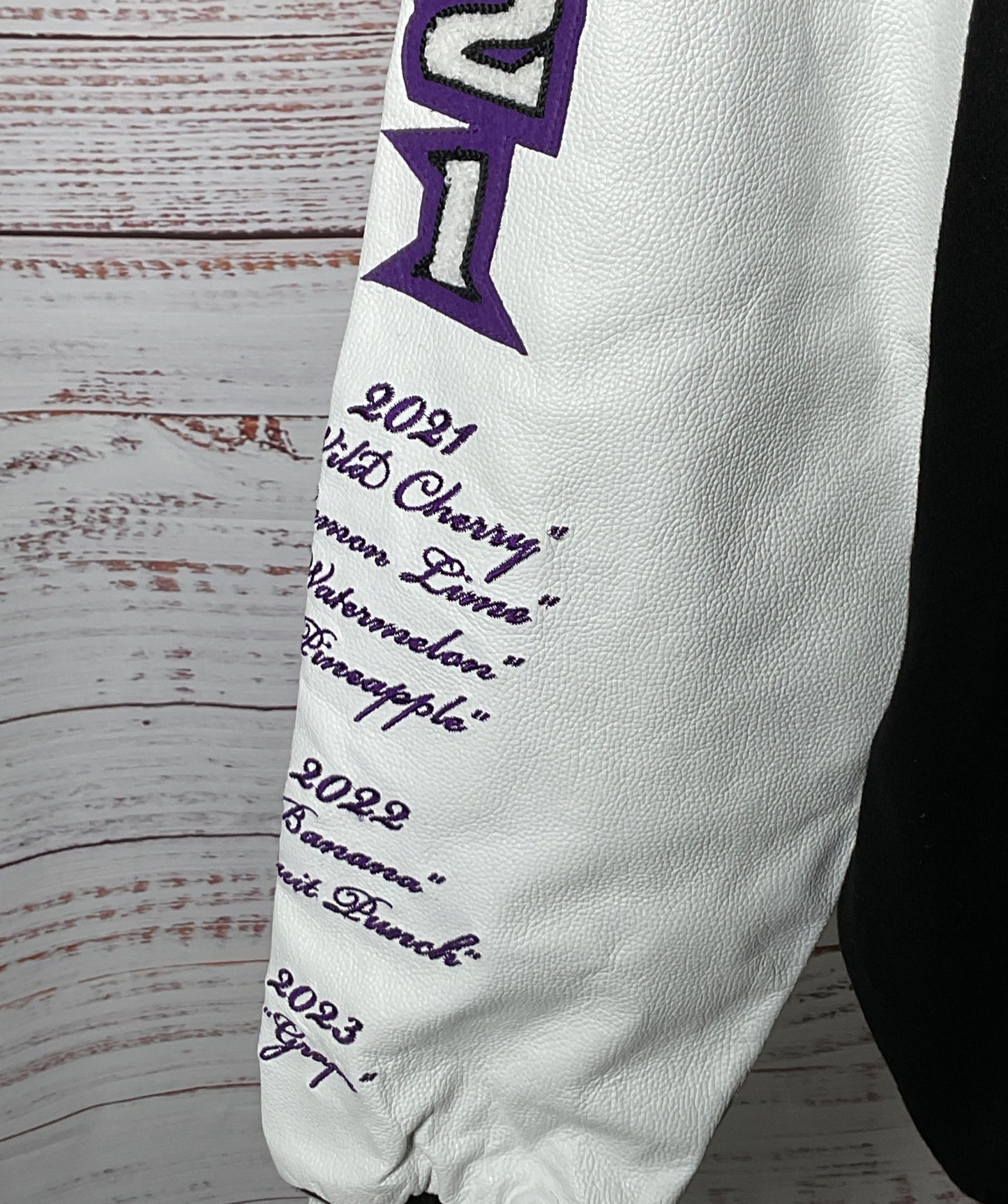 Happy Dad Death Row Varsity Jacket Multicolor 2X