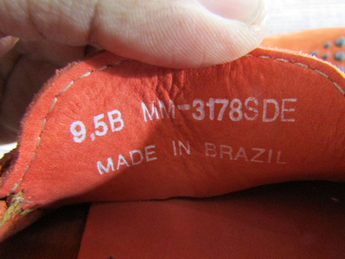 Massimo Matteo Men's Orange Suede Driving Penny Loafer Size 9.5