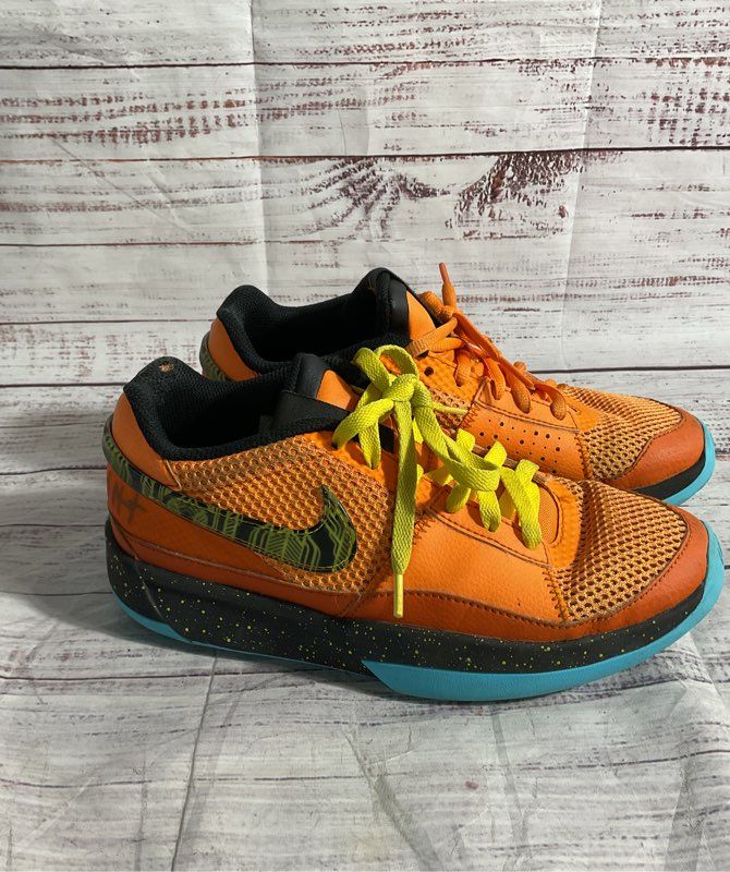 Nike Ja 1 SE Bright Mandarin (GS) Boys Size 5Y Style FB8977-800