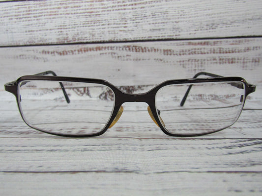 Dolce & Gabbana DG 369 Rectangular Brown Eyeglasses Frame Made in Italy