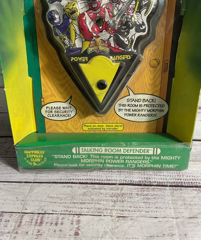 Talking Room Defender Mighty Morphin Power Rangers 1994 New Sealed