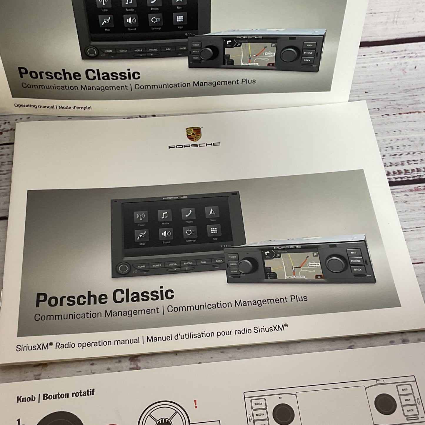 PORSCHE PCCM Porsche Classic Communication Management System Manuals